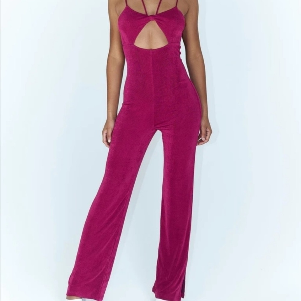 Princess Polly Exclusive Lyla Jumpsuit Slim Fitting Sexy And Fun Medium